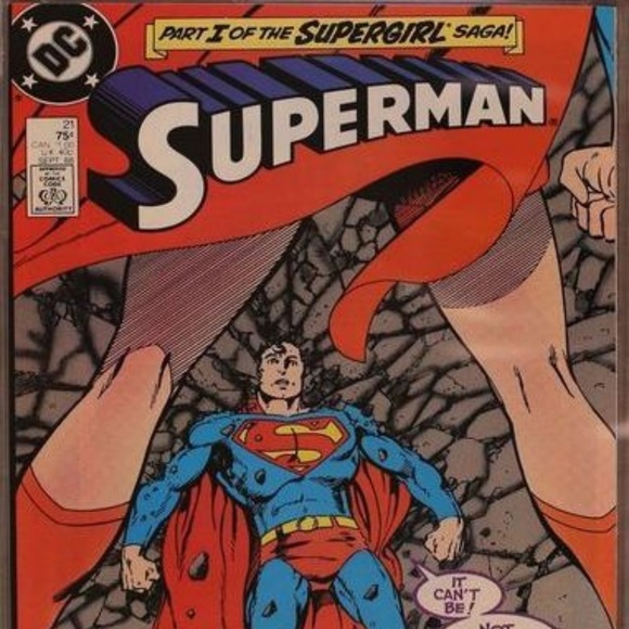 DC Comics | Accents | Superman By Dc 2 Comic Book 1988 Part 1 Rare ...